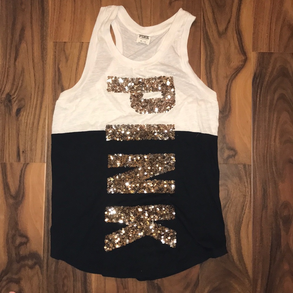 Sequin pink by Victoria’s Secret workout top